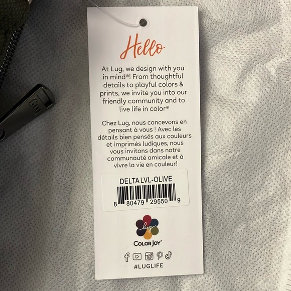 BNWT Lug Delta ML VL (Olive) - Picture 4 of 4
